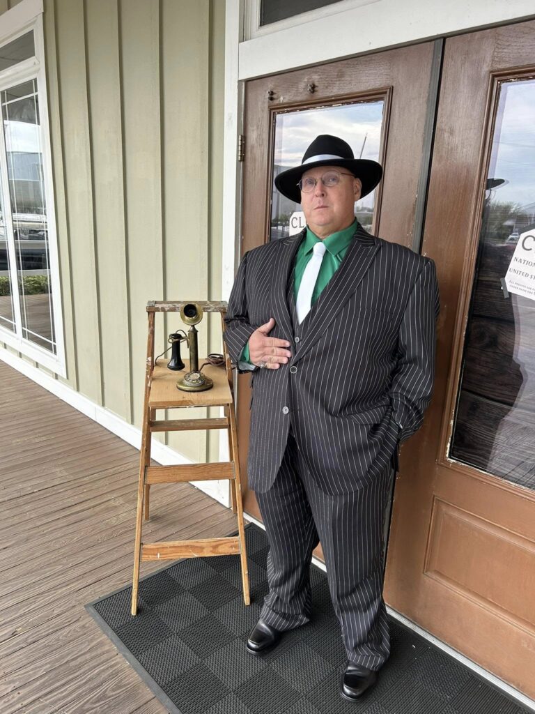 our doorman / gangster bouncer