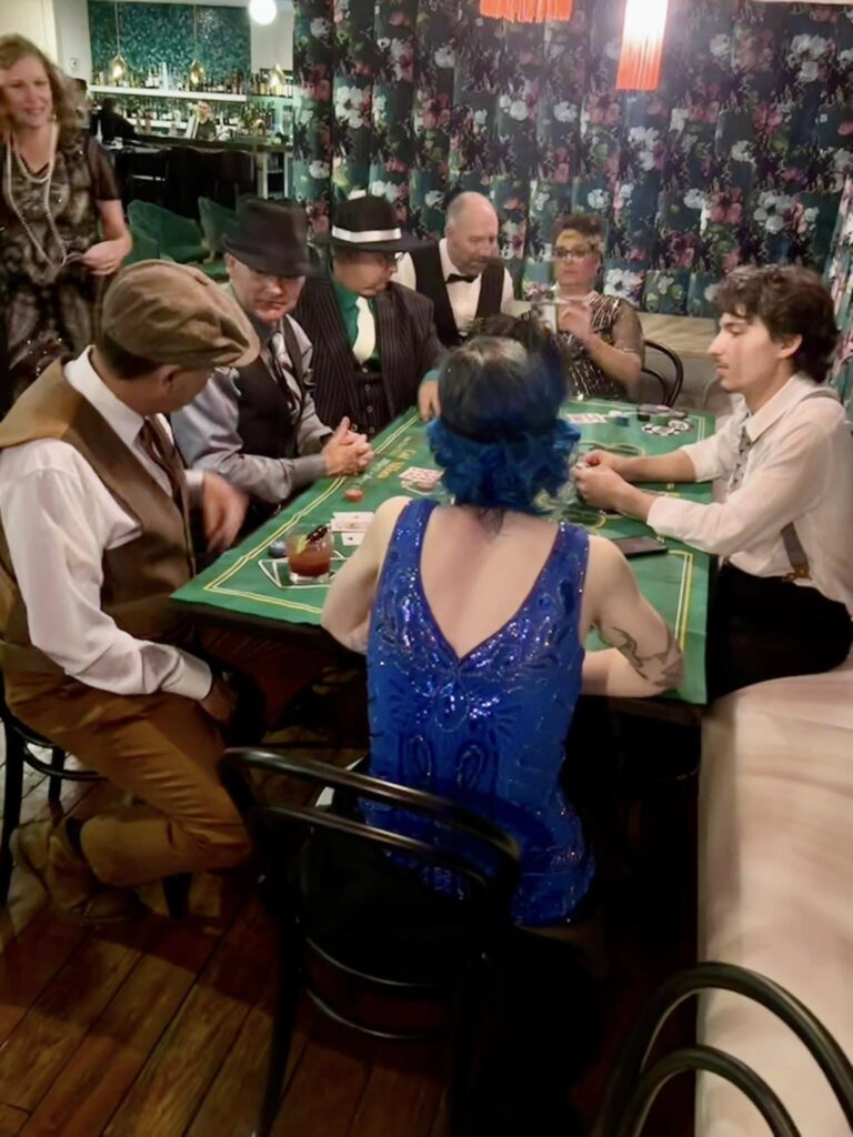 speakeasy poker table